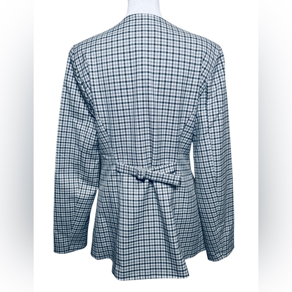 Rachel Zoe Gray and White Checkered Women’s Blazer
Size Medium. NWT - Picture 3 of 13